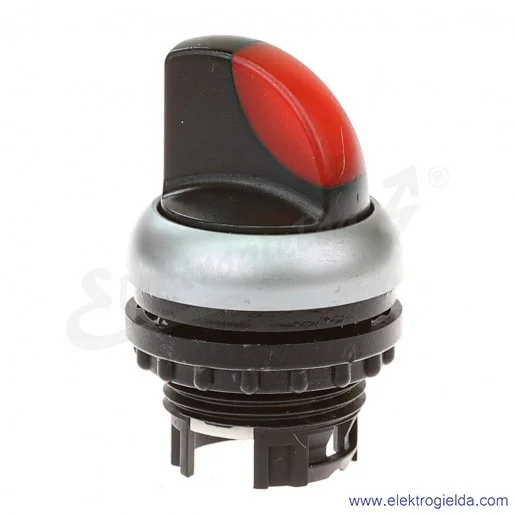 Napęd przełącznika 216845, M22-WRLK3-R, piórkowy, czerwony, 3 położeniowy 1-0-2, z podświetleniem, stabilny Napęd przełącznika 216845, M22-WRLK3-R, piórkowy, czerwony, 3 położeniowy 1-0-2, z podświetleniem, stabilny