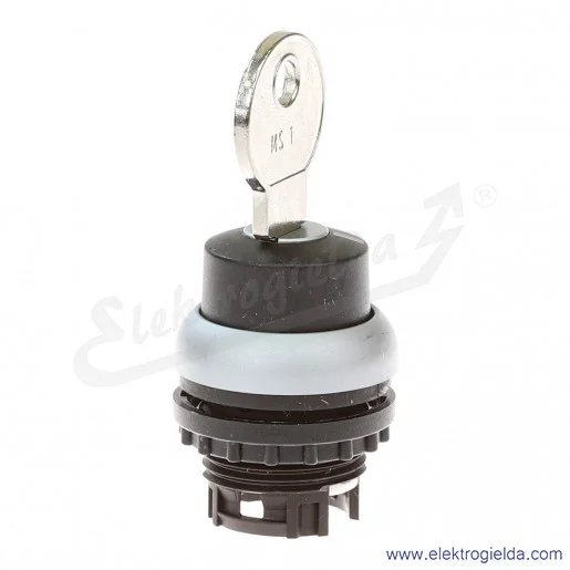 Napęd przełącznika 216900, M22-WRS3, obrotowy z kluczem, 3 położeniowy, 1-0-2, stabilny Napęd przełącznika 216900, M22-WRS3, obrotowy z kluczem, 3 położeniowy, 1-0-2, stabilny