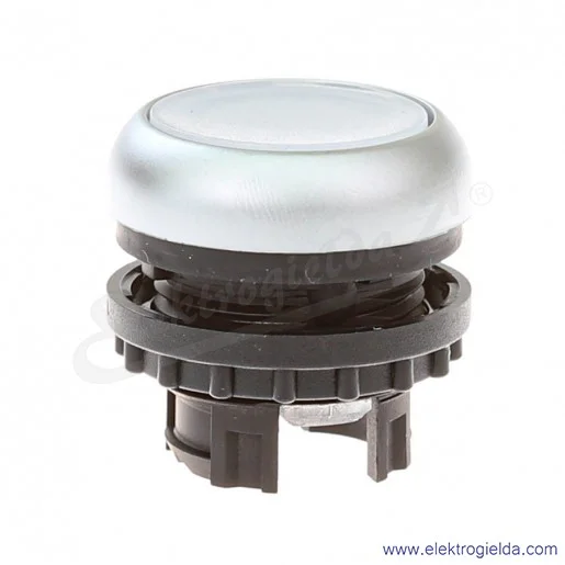 Napęd przycisku 216922, M22-DL-W, biały, kryty, z podświetleniem, z samopowrotem, IP67 Napęd przycisku 216922, M22-DL-W, biały, kryty, z podświetleniem, z samopowrotem, IP67
