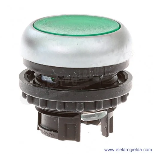 Napęd przycisku 216948, M22-DRL-G, zielony, kryty, z podświetleniem, stabilny, IP67 Napęd przycisku 216948, M22-DRL-G, zielony, kryty, z podświetleniem, stabilny, IP67