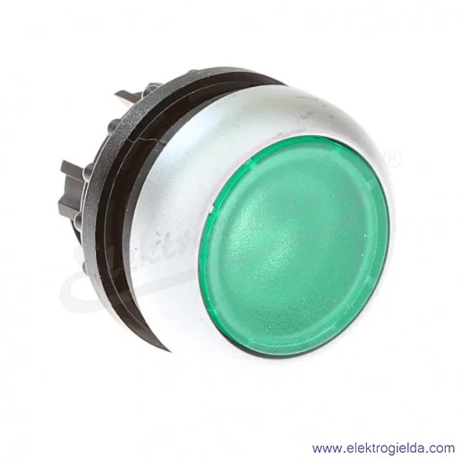 Napęd przycisku 216927, M22-DL-G, zielony, kryty, z podświetleniem, z samopowrotem, IP67 Napęd przycisku 216927, M22-DL-G, zielony, kryty, z podświetleniem, z samopowrotem, IP67