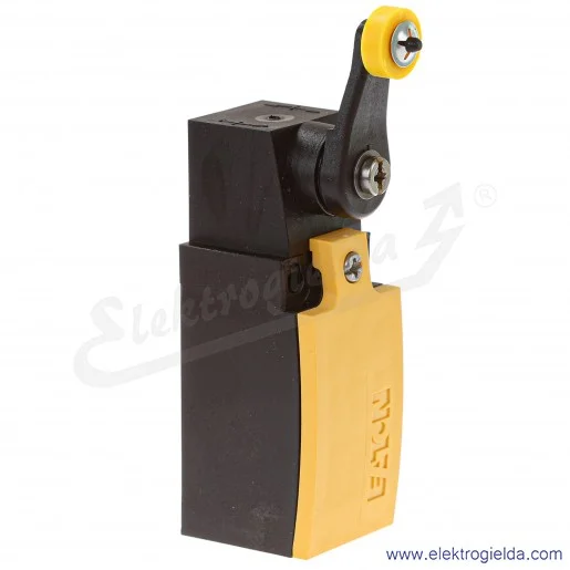 Wyłącznik krańcowy 266111, LS-11/RL, 1NO1NC, 6A, dźwignia z rolką z tworzywa, IP67 Wyłącznik krańcowy 266111, LS-11/RL, 1NO1NC, 6A, dźwignia z rolką z tworzywa, IP67