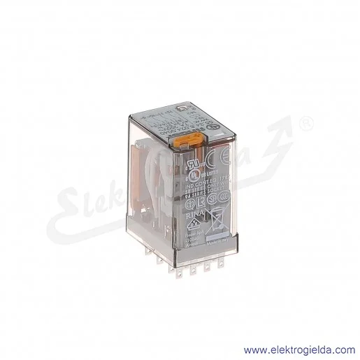 Przekaźnik elektromagnetyczny 55.34.8.024.0040 4P 24V AC Przekaźnik elektromagnetyczny 55.34.8.024.0040 4P 24V AC
