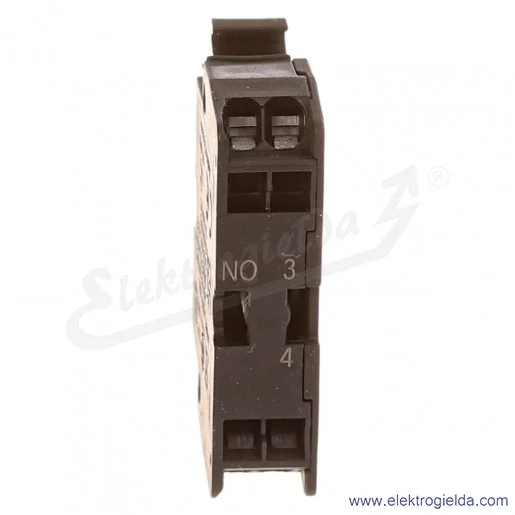 Styk pomocniczy 216384, M22-CK10, 1NO, 6A, montaż czołowy, zaciski sprężynowe Styk pomocniczy 216384, M22-CK10, 1NO, 6A, montaż czołowy, zaciski sprężynowe
