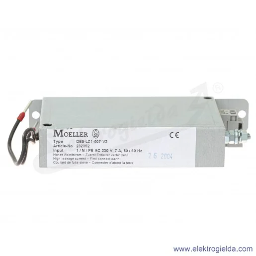 Dławik z filtrem DE5-LZ1-007-V2, do falownika Dławik z filtrem DE5-LZ1-007-V2, do falownika