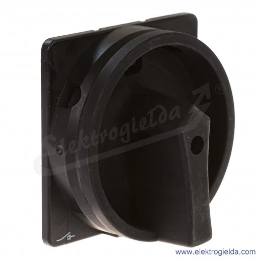 Pokrętło czarne 062491 SVB-SW-P3 z blokadą Pokrętło czarne 062491 SVB-SW-P3 z blokadą