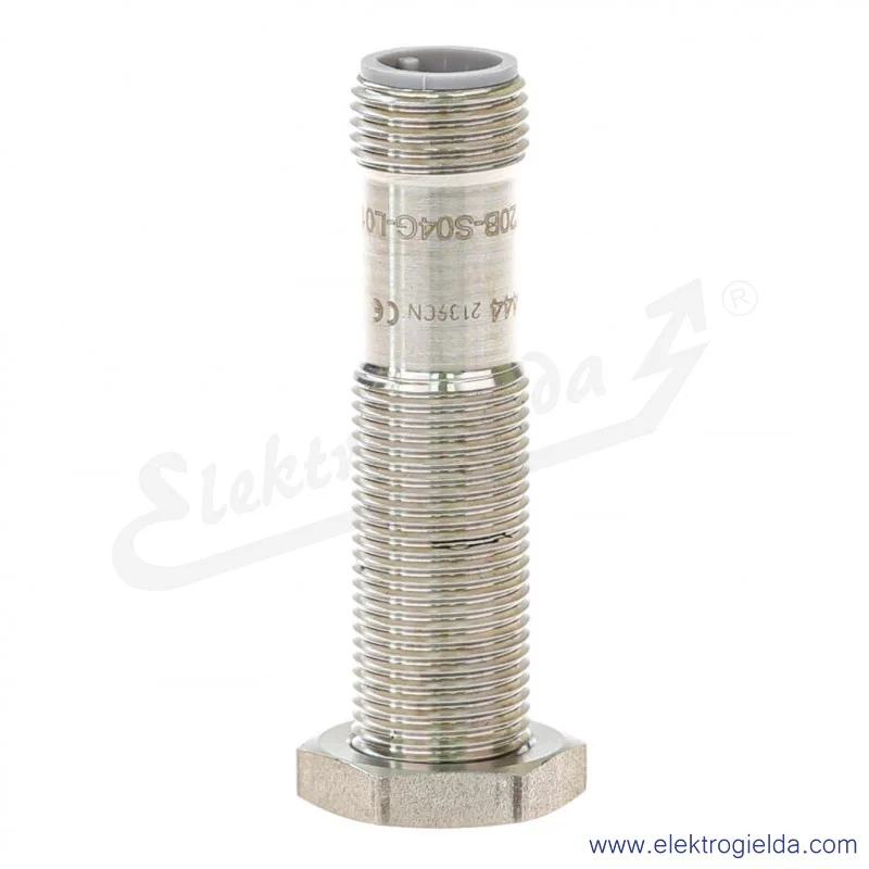 Czujnik indukcyjny BES0444, BES M12EE1-PSY20B-S04G-L01, kryty, M12, PNP NO, 10..30VDC Czujnik indukcyjny BES0444, BES M12EE1-PSY20B-S04G-L01, kryty, M12, PNP NO, 10..30VDC