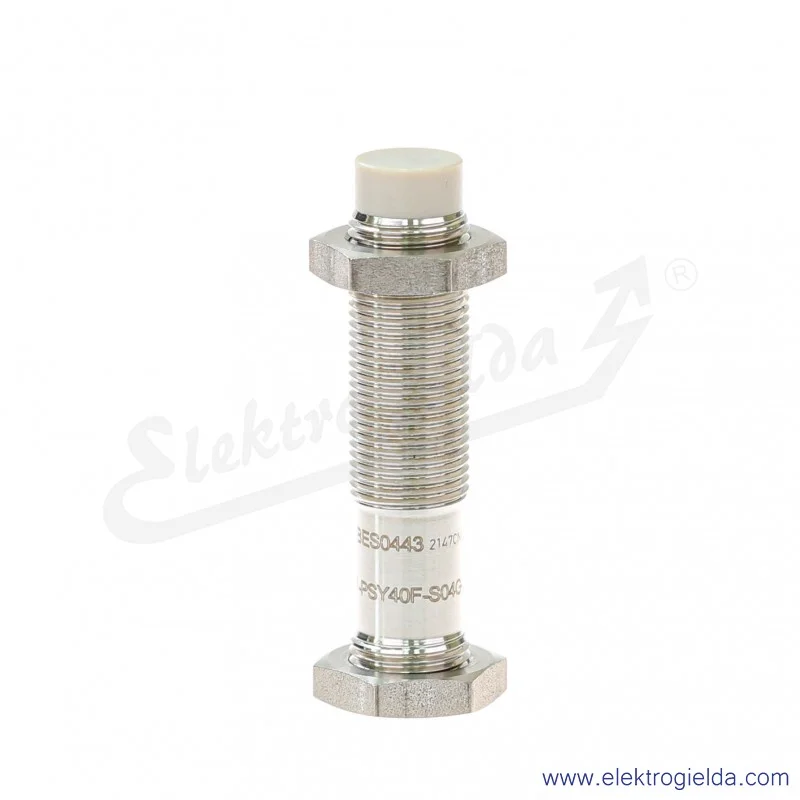 Czujnik indukcyjny BES0443, BES0443 BES M12EE1-PSY40F-S04G-L01, PNP NO, wystający, 10..30VDC, M12 4P Czujnik indukcyjny BES0443, BES0443 BES M12EE1-PSY40F-S04G-L01, PNP NO, wystający, 10..30VDC, M12 4P