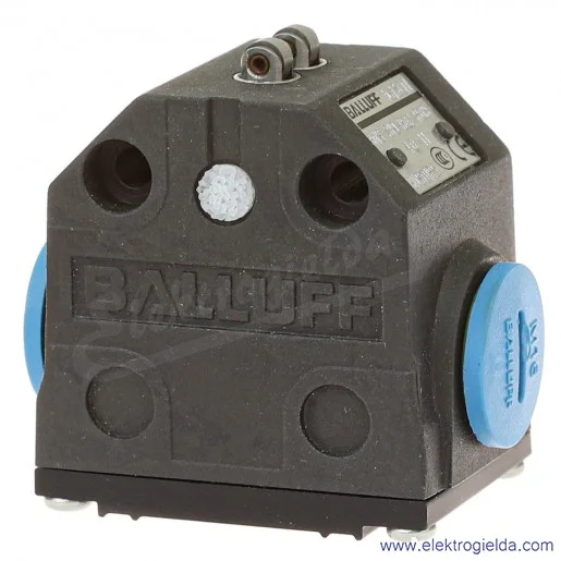 Wyłącznik krańcowy zderzakowy BNS 819-B02-R08-40-11, 1NO1NC, 4x trzpień, 250VAC, 5A, IP67 Wyłącznik krańcowy zderzakowy BNS 819-B02-R08-40-11, 1NO1NC, 4x trzpień, 250VAC, 5A, IP67