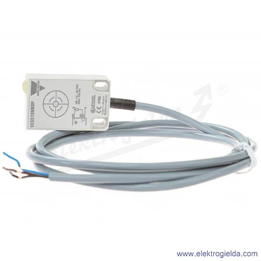 Czujnik pojemnościowy VC5510NNOP, NPN/NO 2..10mm, 100mA, 15Hz Czujnik pojemnościowy VC5510NNOP, NPN/NO 2..10mm, 100mA, 15Hz
