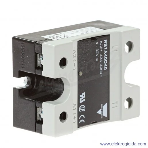 Przekaźnik półprzewodnikowy RS1A40D40, 4-32VDC, 40A, 42..440VAC