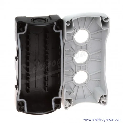 LPZ P3A8 szara, 3 otwory bez wyposażenia LPZ P3A8 szara, 3 otwory bez wyposażenia