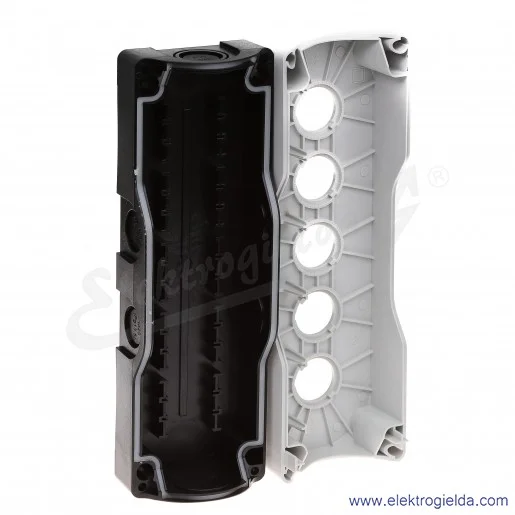 LPZ P5A8 szara, 5 otworów bez wyposażenia LPZ P5A8 szara, 5 otworów bez wyposażenia