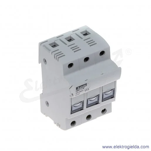 Podstawa bezpiecznikowa FB01F3P 10x38mm 3P Podstawa bezpiecznikowa FB01F3P 10x38mm 3P