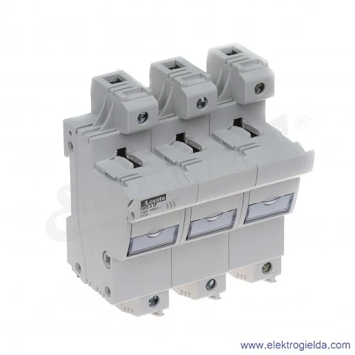 Podstawa bezpiecznikowa FB03A3P 22X58mm 3P Podstawa bezpiecznikowa FB03A3P 22X58mm 3P