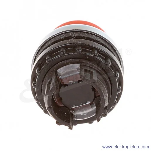 Napęd przycisku 216655, M22-DH-R-X0, czerwony, biały symbol "O", IP67, samopowrotny Napęd przycisku 216655, M22-DH-R-X0, czerwony, biały symbol "O", IP67, samopowrotny