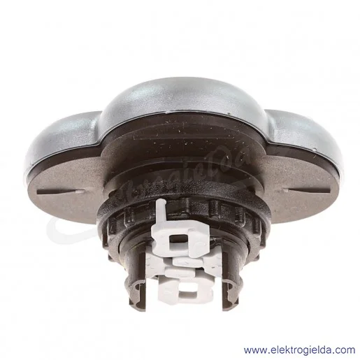 Napęd przycisku 279411, M22-D4-S, 4 pozycyjny "koniczynka", czarny, z samopowrotem, IP66 Napęd przycisku 279411, M22-D4-S, 4 pozycyjny "koniczynka", czarny, z samopowrotem, IP66