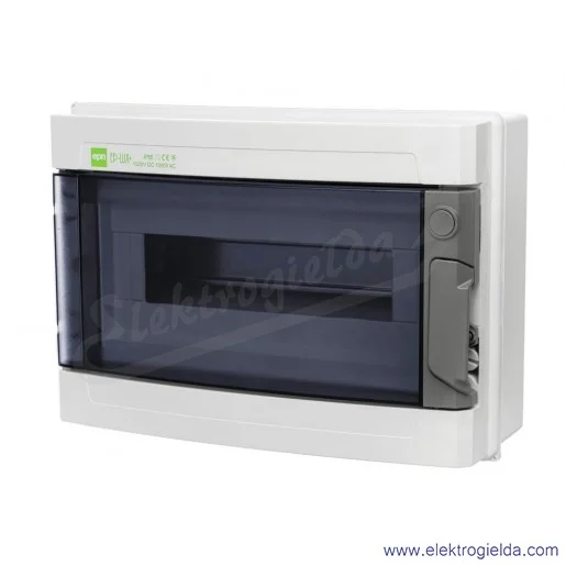 Rozdzielnica hermetyczna 1954-01, EP-Lux Plus RN 1x12 PE+N, IP65 Rozdzielnica hermetyczna 1954-01, EP-Lux Plus RN 1x12 PE+N, IP65