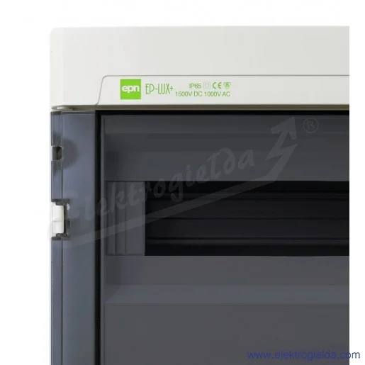 Rozdzielnica hermetyczna 1954-01, EP-Lux Plus RN 1x12 PE+N, IP65 Rozdzielnica hermetyczna 1954-01, EP-Lux Plus RN 1x12 PE+N, IP65