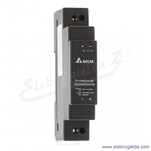 Zasilacz 12V 0.85A, 10W, zasilanie 90..264VAC Zasilacz 12V 0.85A, 10W, zasilanie 90..264VAC