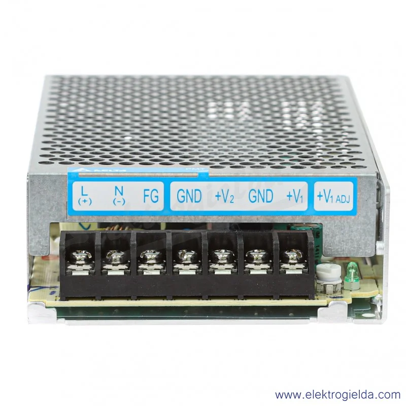 Zasilacz modułowy PMT-D1V100W1AA, 2 wyjściowy 12V 7.0A, 5V/3A, 100W, zasilanie 88..264VAC Zasilacz modułowy PMT-D1V100W1AA, 2 wyjściowy 12V 7.0A, 5V/3A, 100W, zasilanie 88..264VAC