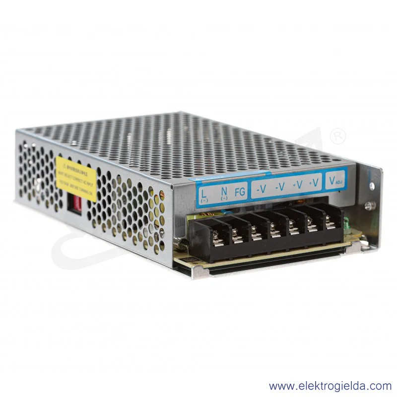 Zasilacz modułowy PMT-12V150W1AA, 12V 12.5A, 150W, zasilanie 90..264VAC Zasilacz modułowy PMT-12V150W1AA, 12V 12.5A, 150W, zasilanie 90..264VAC