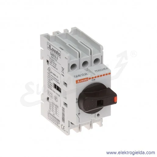 Rozłącznik GA016A 0-1 3P 16A montaż na szynę TH35 Rozłącznik GA016A 0-1 3P 16A montaż na szynę TH35