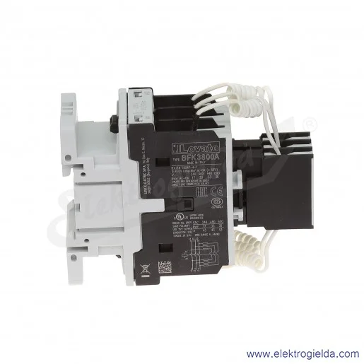 Stycznik BFK3800A024 Uc 24VAC 30kvar 43A Stycznik BFK3800A024 Uc 24VAC 30kvar 43A