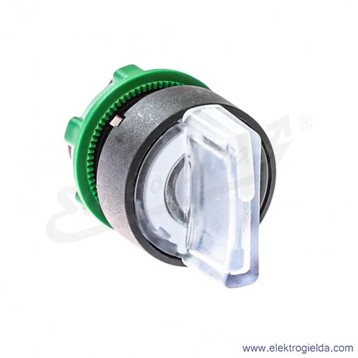 Napęd przełącznika ZB5AK1213 0-1, stabilny, biały podświetlany, piórkowy krótki Napęd przełącznika ZB5AK1213 0-1, stabilny, biały podświetlany, piórkowy krótki