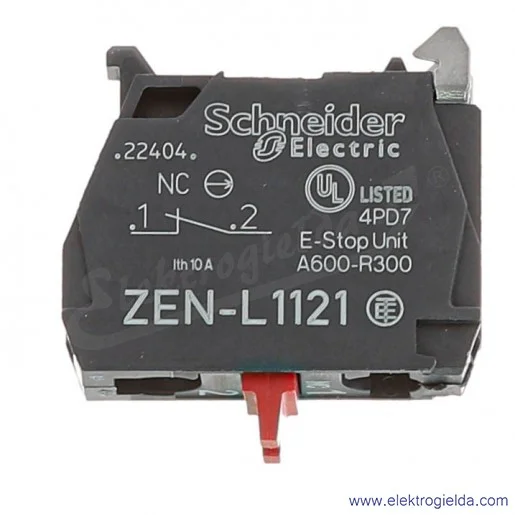 Styk pomocniczy ZENL1121 rozwierny, 1NC Styk pomocniczy ZENL1121 rozwierny, 1NC