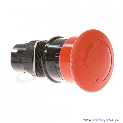 Napęd przycisku ZB6AS834 grzybkowy, odblokowanie przez obrót, fi 16mm Napęd przycisku ZB6AS834 grzybkowy, odblokowanie przez obrót, fi 16mm