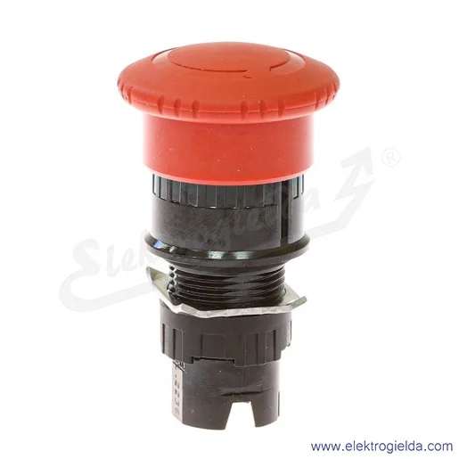 Napęd przycisku ZB6AS834 grzybkowy, odblokowanie przez obrót, fi 16mm Napęd przycisku ZB6AS834 grzybkowy, odblokowanie przez obrót, fi 16mm
