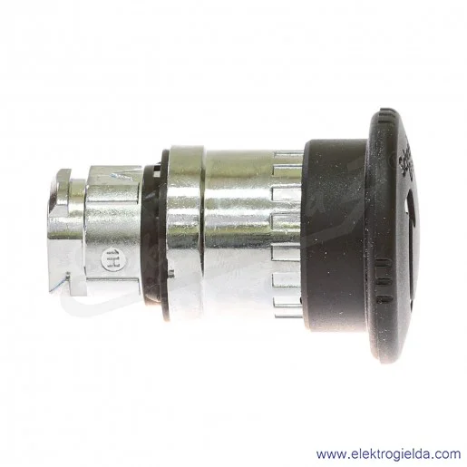 Napęd przycisku ZB4BS52 czarny grzybek, ryglowany, fi 40mm, odryglowywany przez pokręcenie Napęd przycisku ZB4BS52 czarny grzybek, ryglowany, fi 40mm, odryglowywany przez pokręcenie
