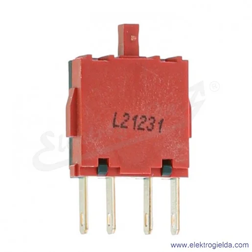 Styk pomocniczy ZB6E2B 1NC Faston, montaż czołowy Styk pomocniczy ZB6E2B 1NC Faston, montaż czołowy