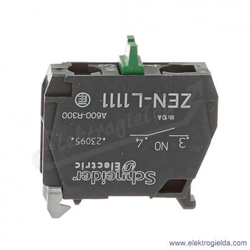Styk pomocniczy ZENL1111 zwierny 1NO, do kaset Styk pomocniczy ZENL1111 zwierny 1NO, do kaset