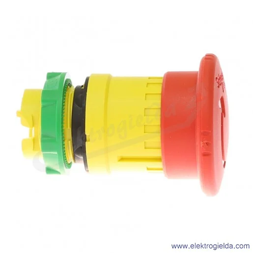 Napęd przycisku ZB5AS844 czerwony grzybek, ryglowany, fi 40mm, odryglowywany przez obrót Napęd przycisku ZB5AS844 czerwony grzybek, ryglowany, fi 40mm, odryglowywany przez obrót