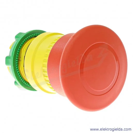 Napęd przycisku ZB5AT84 czerwony grzybek, ryglowany, fi 40mm, odryglowywany przez pociągnięcie Napęd przycisku ZB5AT84 czerwony grzybek, ryglowany, fi 40mm, odryglowywany przez pociągnięcie