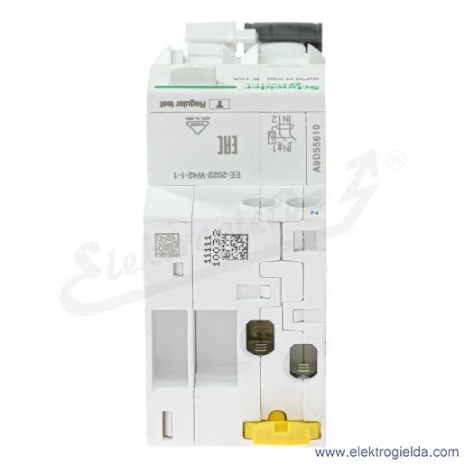 Wyłącznik nadprądowy iDPNNVigi6000-AC30-B10-1N AC 1P+N, typ B, 10A, z członem różnicowym Wyłącznik nadprądowy iDPNNVigi6000-AC30-B10-1N AC 1P+N, typ B, 10A, z członem różnicowym