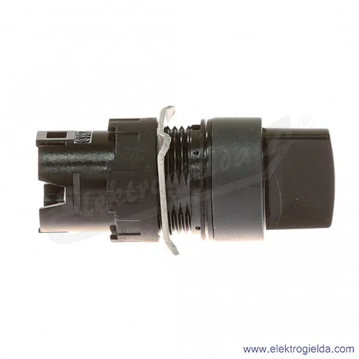 Napęd przełącznika ZB6 AD24 2 pozycyjny piórkowy samopowrotny, czarny Napęd przełącznika ZB6 AD24 2 pozycyjny piórkowy samopowrotny, czarny