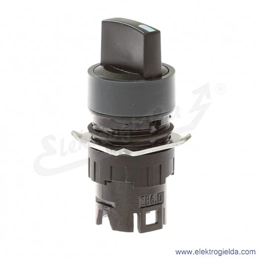 Napęd przełącznika ZB6 AD23 3 pozycyjny stabilny, czarny, fi 16mm Napęd przełącznika ZB6 AD23 3 pozycyjny stabilny, czarny, fi 16mm