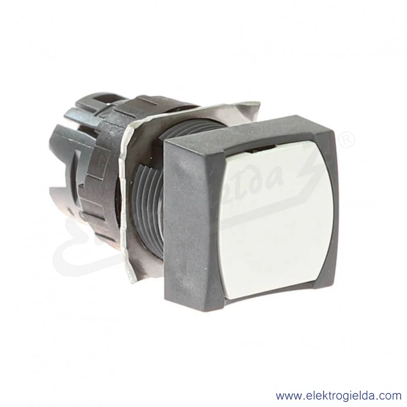 Napęd przycisku ZB6CA1 biały kwadratowy, kryty, samopowrotny, fi 16mm, IP65 Napęd przycisku ZB6CA1 biały kwadratowy, kryty, samopowrotny, fi 16mm, IP65