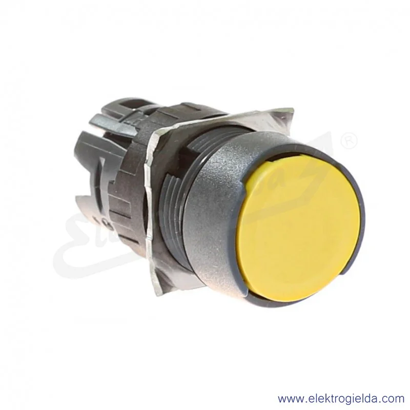Napęd przycisku ZB6AA5 żółty okrągły, kryty, samopowrotny, fi 16mm, IP65 Napęd przycisku ZB6AA5 żółty okrągły, kryty, samopowrotny, fi 16mm, IP65