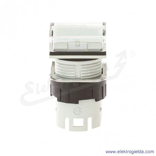 Główka lampki ZB6CV1 biała kwadratowa, fi 16mm, IP65 Główka lampki ZB6CV1 biała kwadratowa, fi 16mm, IP65