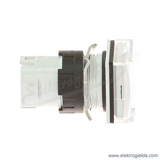 Główka lampki ZB6DV1 biała prostokątna, fi 16mm, IP65