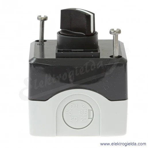 Kaseta sterownicza XALD134, 1NO, 0-1 z przełącznikiem piórkowym fi 22mm Kaseta sterownicza XALD134, 1NO, 0-1 z przełącznikiem piórkowym fi 22mm