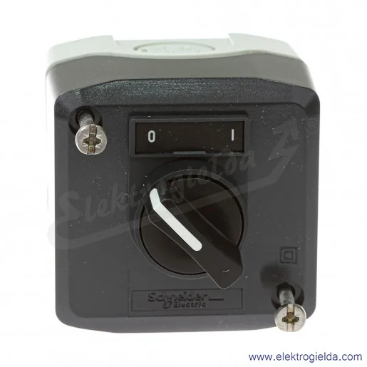 Kaseta sterownicza XALD134, 1NO, 0-1 z przełącznikiem piórkowym fi 22mm Kaseta sterownicza XALD134, 1NO, 0-1 z przełącznikiem piórkowym fi 22mm