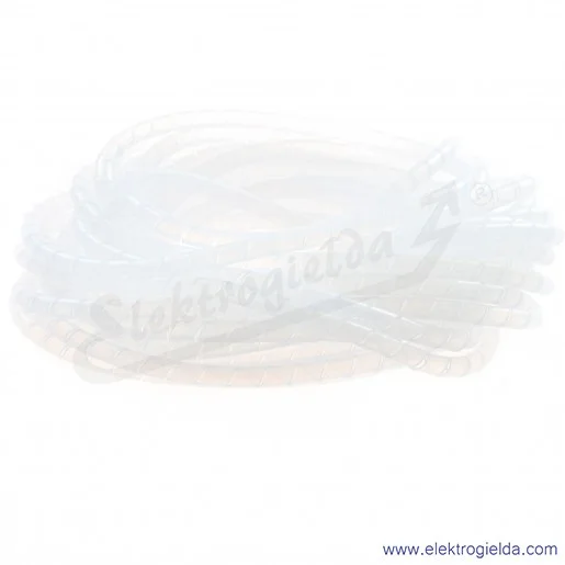 Wężyk spiralny WSN 19 (10m) ochronny do wiązkowania i odgałęziania przewodów Wężyk spiralny WSN 19 (10m) ochronny do wiązkowania i odgałęziania przewodów