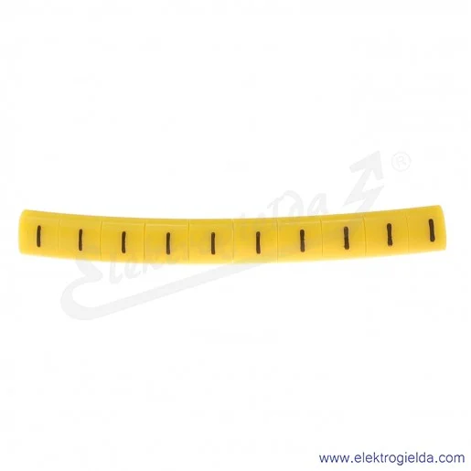 Oznacznik opisowy E04ZP-01020103000, OZ 0 *I*, żółty, 100szt Oznacznik opisowy E04ZP-01020103000, OZ 0 *I*, żółty, 100szt