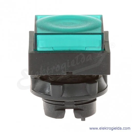 Napęd przycisku ZB5CW133 zielony kwadratowy, podświetlany wystający, fi 22mm, IP66 Napęd przycisku ZB5CW133 zielony kwadratowy, podświetlany wystający, fi 22mm, IP66