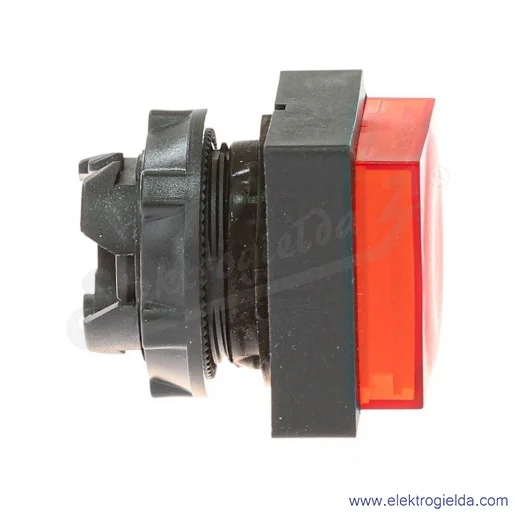 Napęd przycisku ZB5CW143 czerwony kwadratowy, podświetlany wystający, fi 22mm, IP66 Napęd przycisku ZB5CW143 czerwony kwadratowy, podświetlany wystający, fi 22mm, IP66